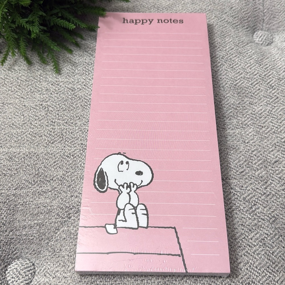 🎀 Snoopy list pad